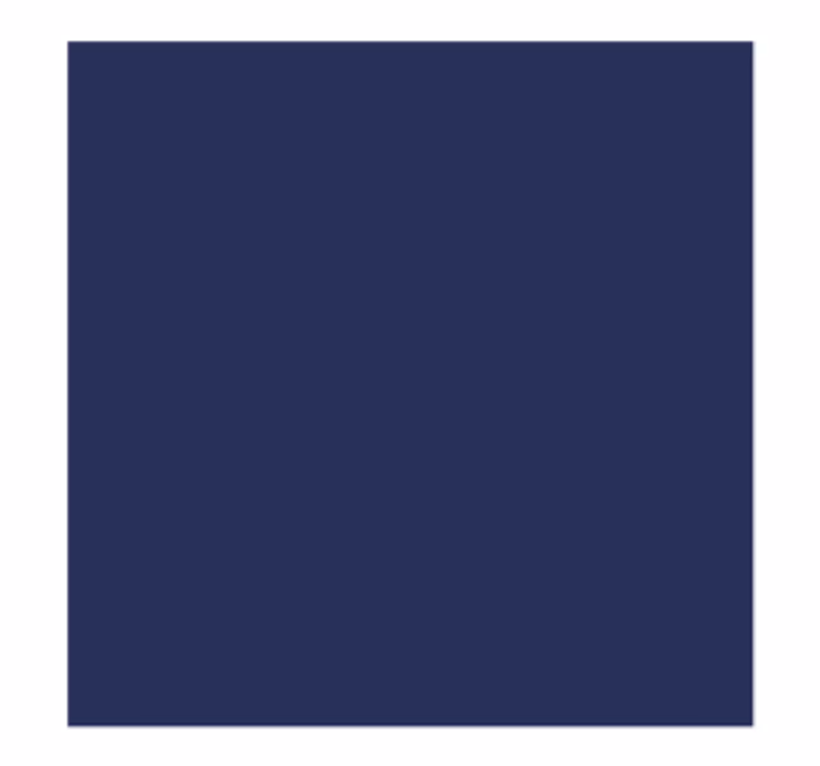 Untersetzer modern mit tiefblauem hintergrund - TenStickers