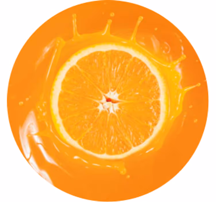 Untersetzer für orangensaft - TenStickers