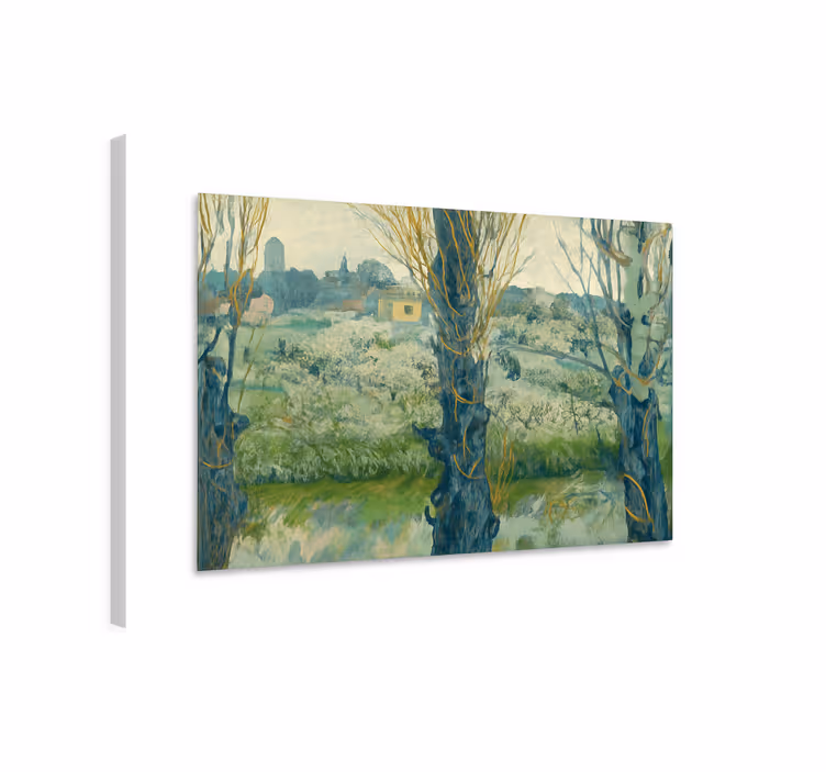 Kunst auf Leinwand blick auf arles van gogh - TenStickers