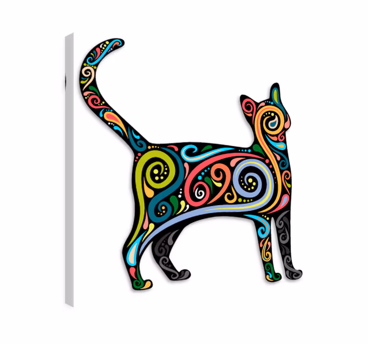 Wandbilder katzen dekorative katzenwandtattoos - TenStickers