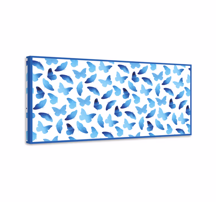 Wandbild schmetterling handgemalte schmetterlinge - TenStickers