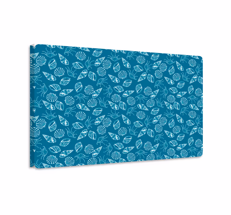 Wandbild fische muscheltiere laptop - TenStickers