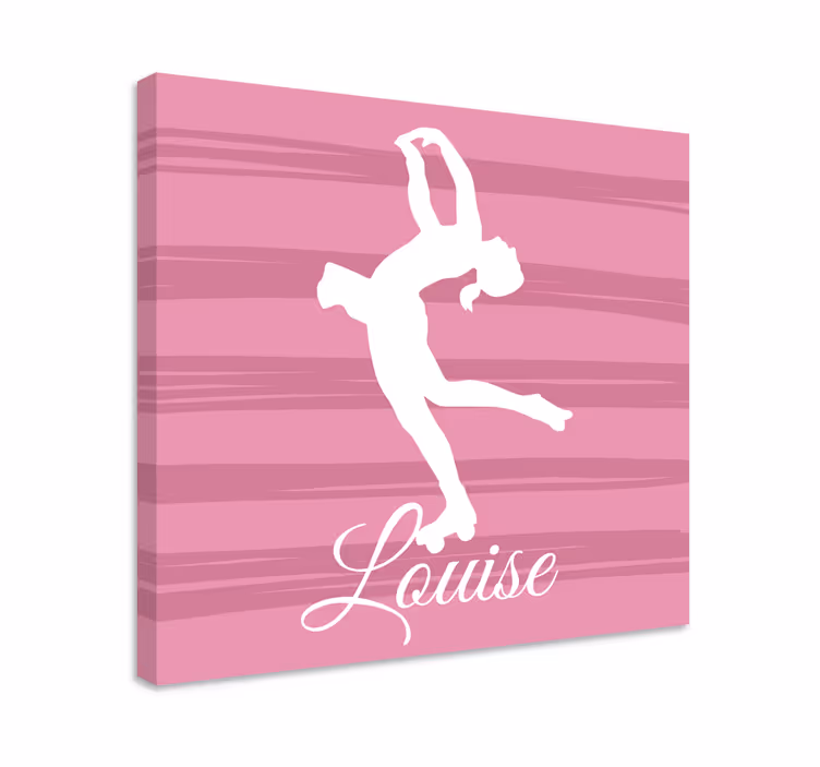 Wandbild Ballerina balletttänzer-silhouette - TenStickers