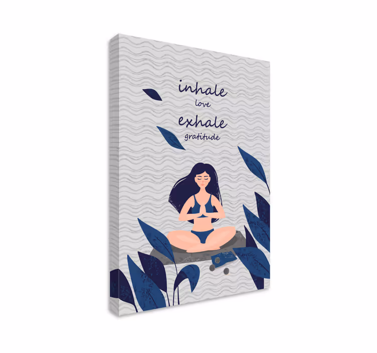 Zen Bilder Leinwand Zen-meditation - TenStickers