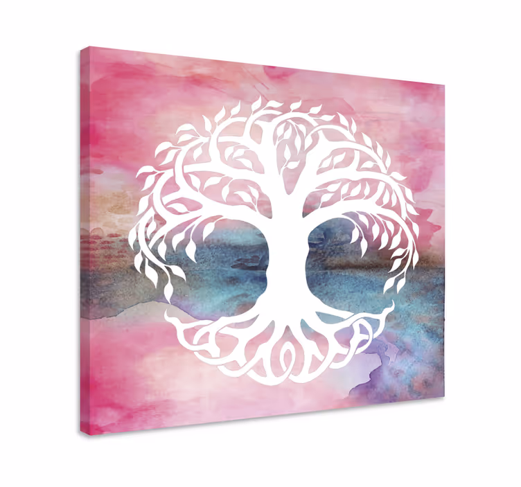 Wandbild baum essenz der lebensbäume - TenStickers
