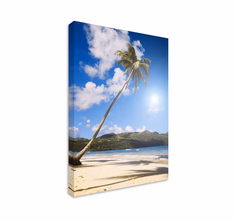 Wandbilder Landschaft tropische strandoase - TenStickers