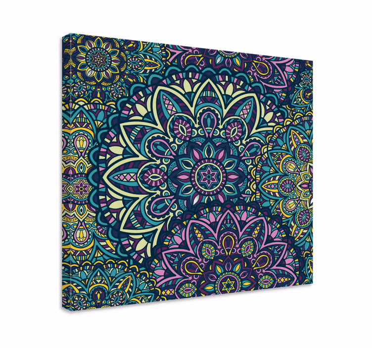 Mandala wandbilder komplexe mandala illustration - TenStickers