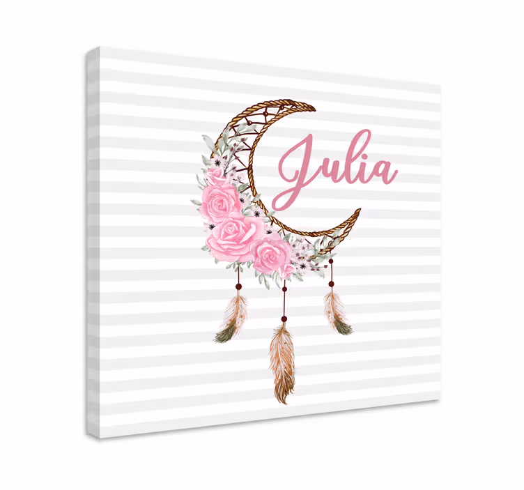 Leinwandbild mondblumen arrangement - TenStickers