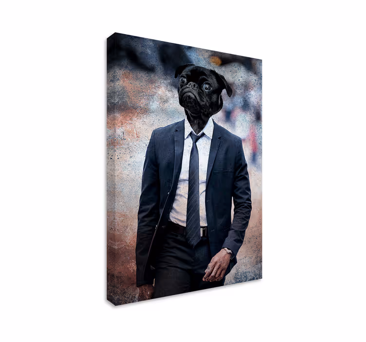 Wandbilder hunde elegantes hundeporträt - TenStickers