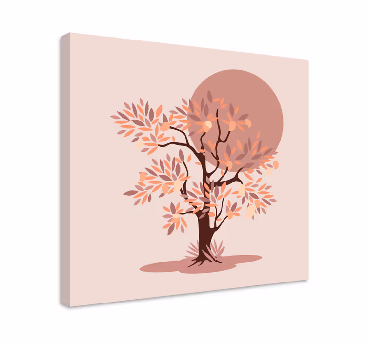 Wandbild Baum Mangobaum mit blättern - TenStickers