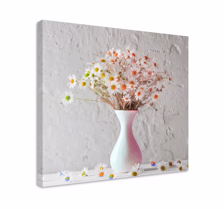 Leinwandbild blumenstrauß eleganz - TenStickers
