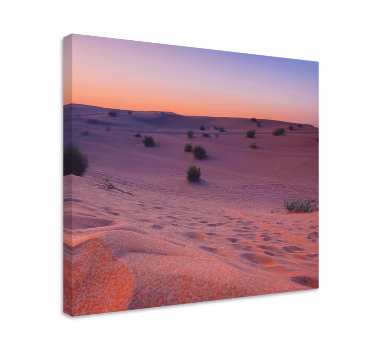 Wandbilder landschaft wüsten dünen ruhe - TenStickers