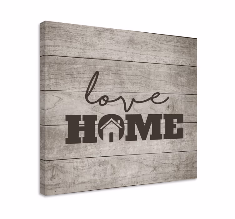 Wandbilder sprüche liebe zuhause botschaft - TenStickers