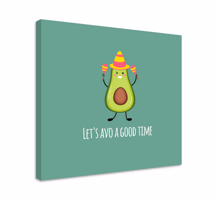 Wandbilder Sprüche Lustiges zitat mit avocados - TenStickers