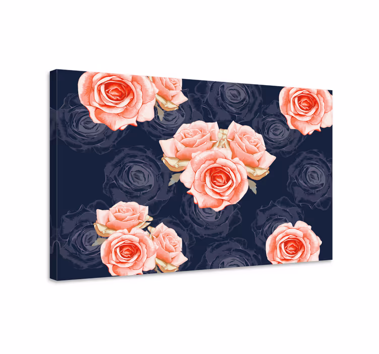 Leinwandbild zartes rosengewächs - TenStickers