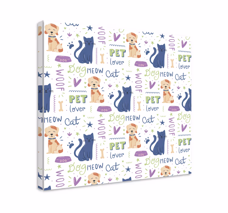 Wandbilder hunde liebhaber kollektion - TenStickers