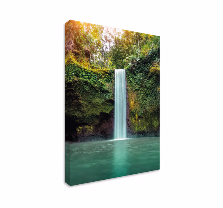 Wandbilder landschaft friedlicher wasserfall - TenStickers