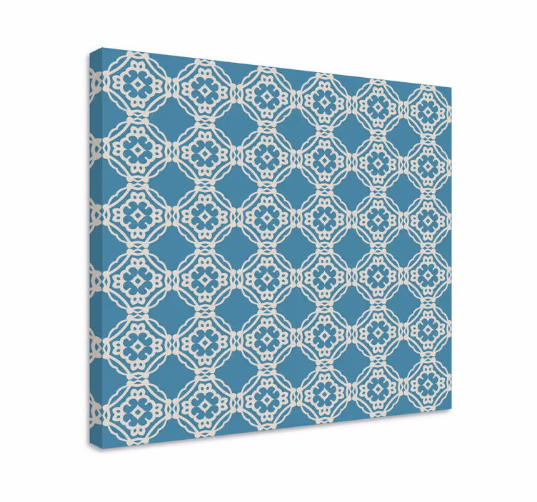 Wandbilder modern mit geometrischem musterdesign - TenStickers