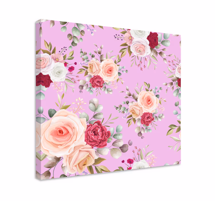 Leinwandbild blumenarrangement - TenStickers