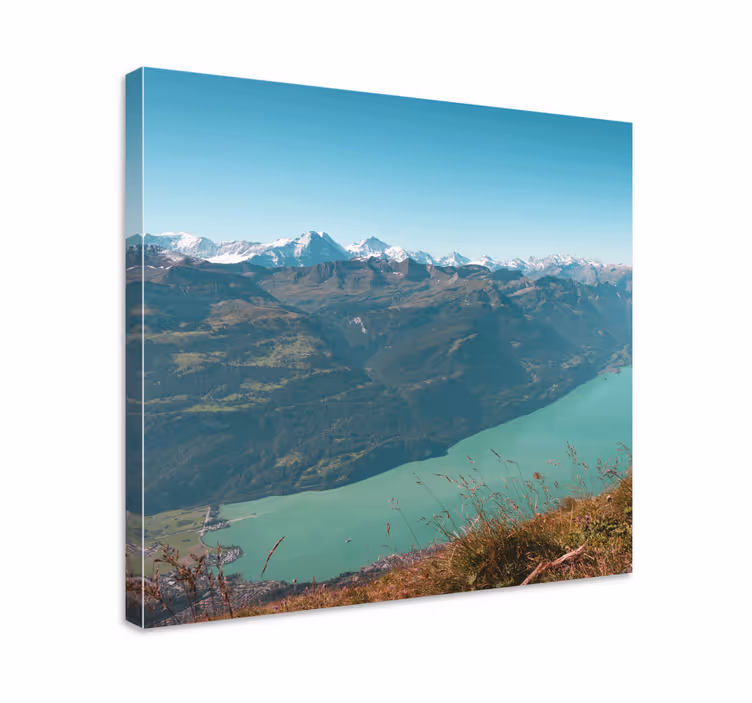 Wandbilder landschaft ruhige berglandschaft - TenStickers