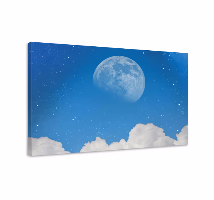 Wandbilder modern Kleiner mondblick - TenStickers
