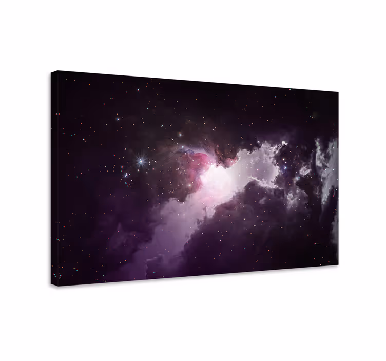 Wandbilder Landschaft kosmische nebelszene - TenStickers