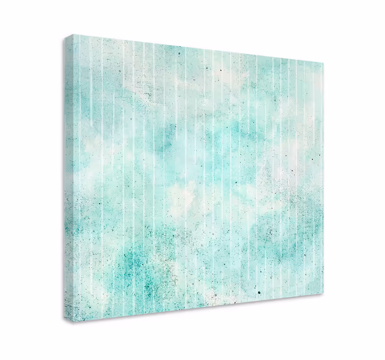 Wandbilder modern Ombre-effekt der nassen wand - TenStickers