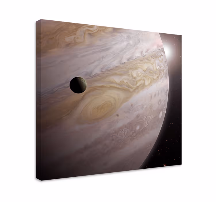 Dinosaurier wandbild jupiter's kosmischer tanz - TenStickers