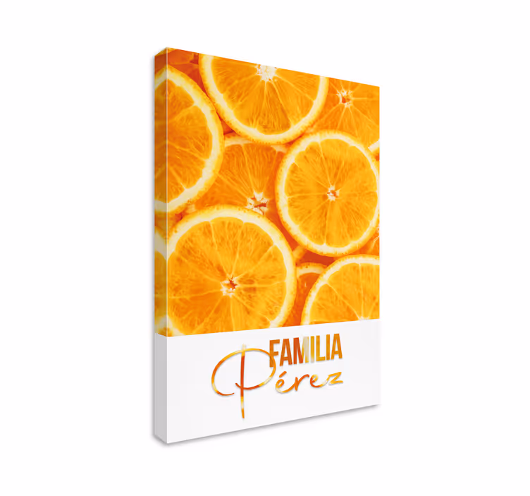 Leinwandbild Obst naranja - TenStickers