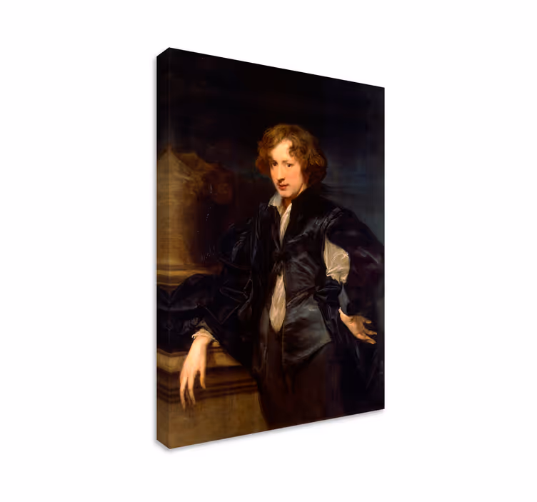 Kunst auf Leinwand van Dycks SelbstporträtVan Dycks Selbstporträt - TenStickers