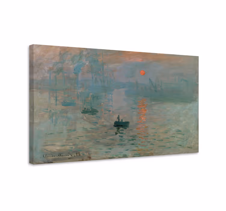Kunst auf Leinwand monet's Impression SunriseMonets Impression So - TenStickers