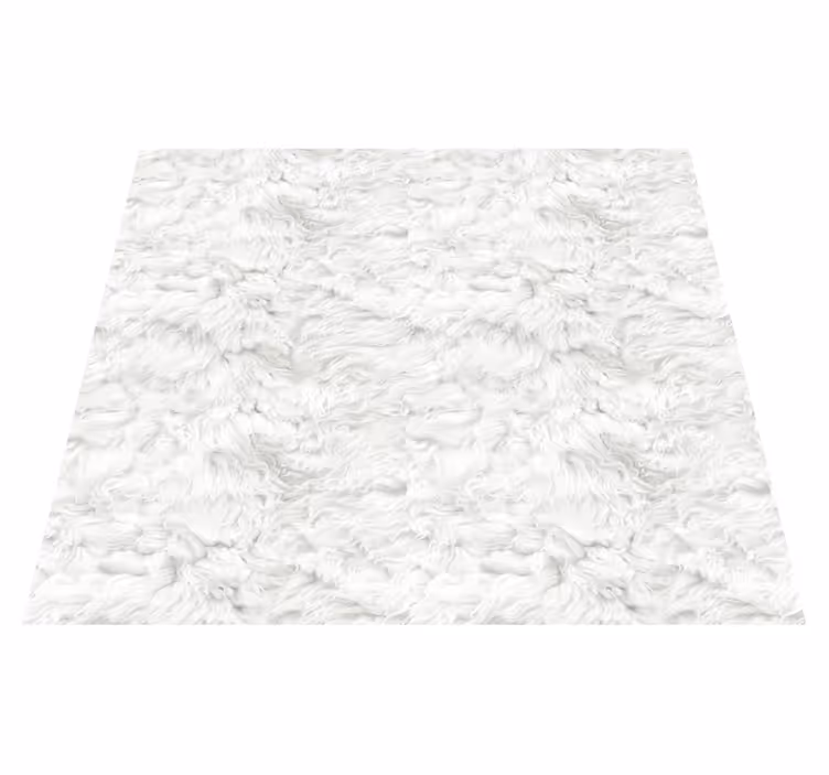 Vinyl Teppich weiß weiche textur - TenStickers