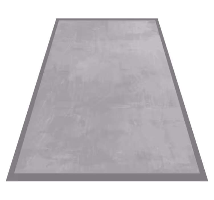 Vinyl Teppich Küche glattes grau - TenStickers