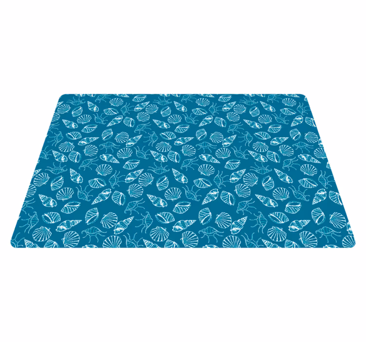 Vinyl teppich tiere muscheltier-motive - TenStickers
