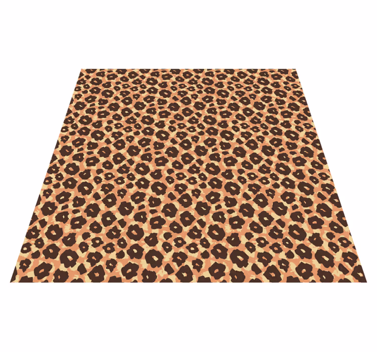 Vinyl teppich tiere samtweiche leopardenimitation - TenStickers