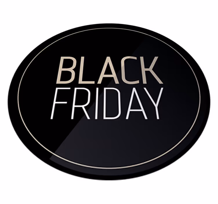 Vinyl teppich black friday elegante rabattaktion - TenStickers