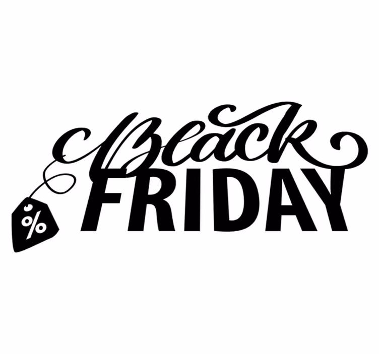 Vinyl teppich black friday schönes angebot mit tags - TenStickers