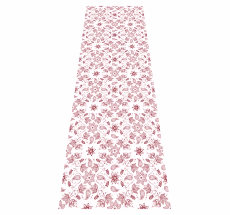 Vinyl teppich blumen mit floralen mustern - TenStickers