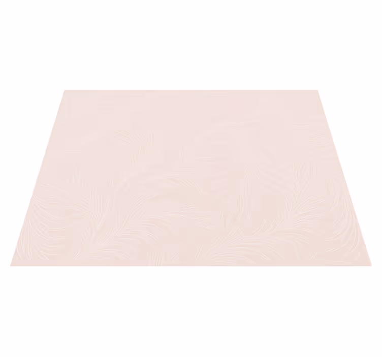 Vinyl teppich schlafzimmer zartes pink botanisch - TenStickers