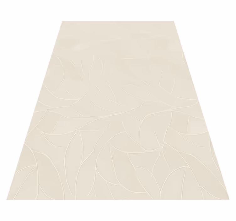 Vinyl teppich schlafzimmer blasses blumenmuster - TenStickers