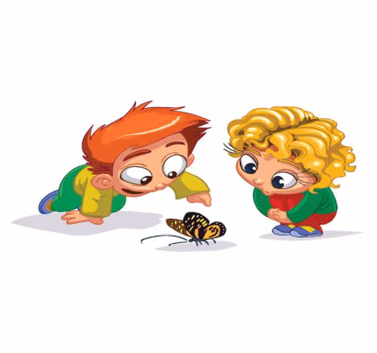 Vinyl teppich kinder für neugierige jungs - TenStickers