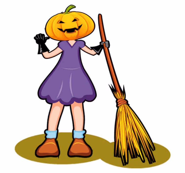 Vinyl teppich kinder halloween dekoration - TenStickers