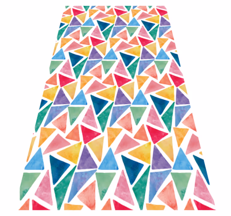 Vinyl teppich küche geometrisches design für schrank - TenStickers