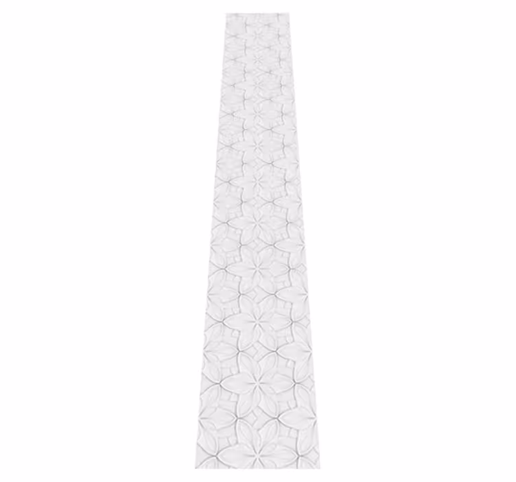 Vinyl teppich küche minimalistische hexagonfliesen - TenStickers