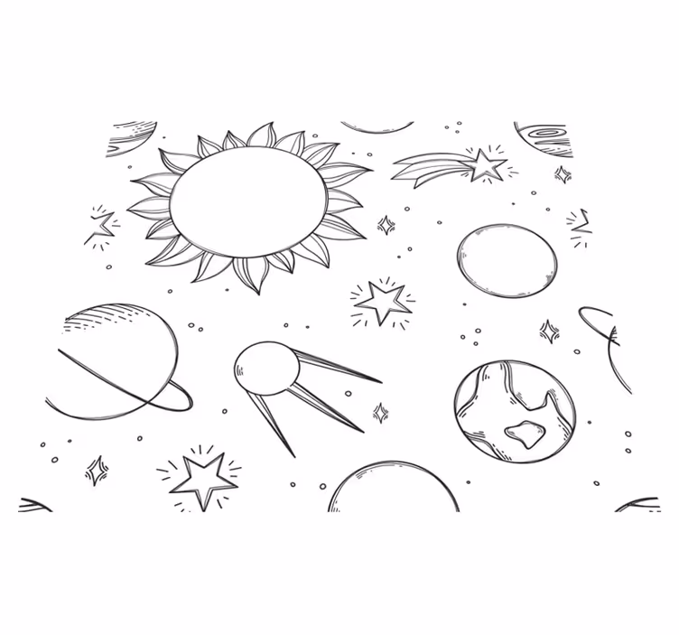 Vinyl teppich schlafzimmer kinderwelt - TenStickers