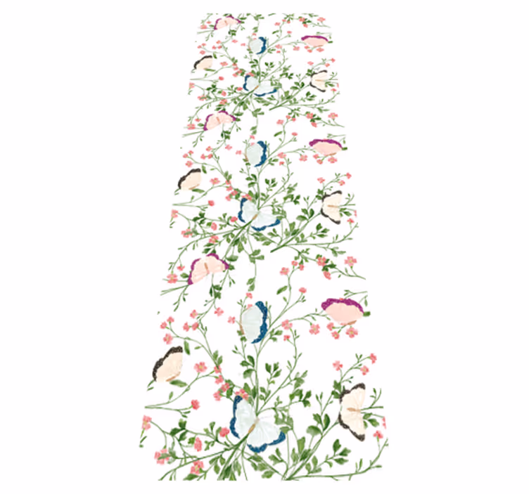 Vinyl teppich schlafzimmer aquarell fantasie - TenStickers