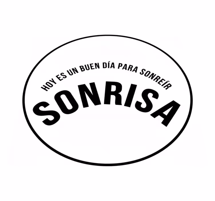 Vinyl teppich schlafzimmer sonrisa - TenStickers