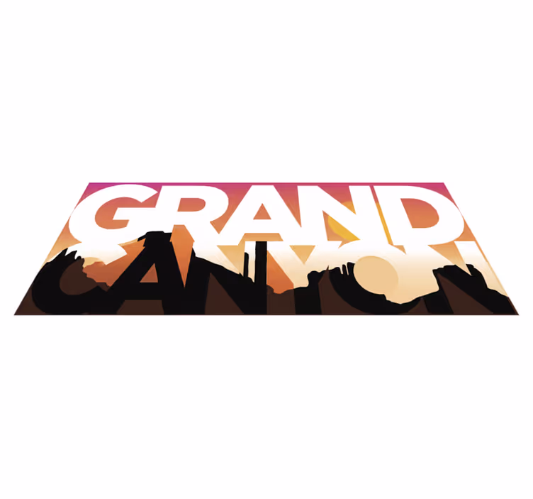 Vinyl teppich schlafzimmer vinilo grand canyon - TenStickers