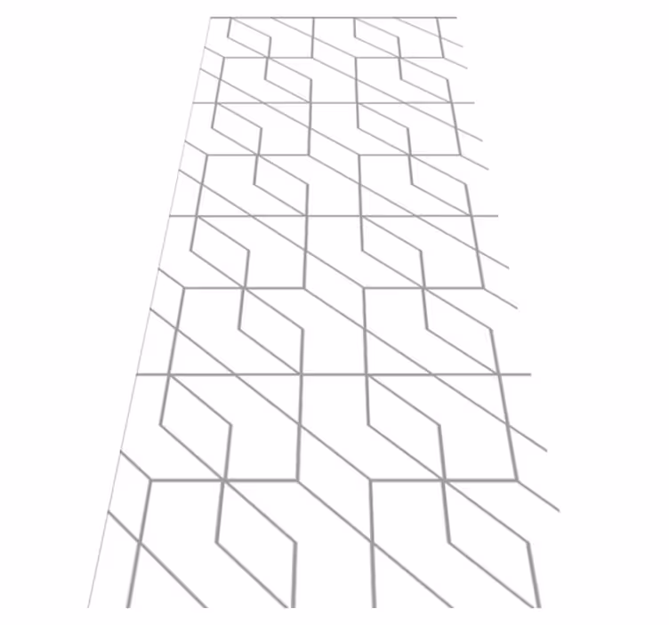 Vinyl teppich textur geometrisches minimalistisches quadrat - TenStickers