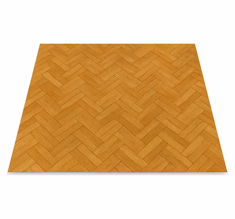 Vinyl teppich textur eichenparkett-muster - TenStickers
